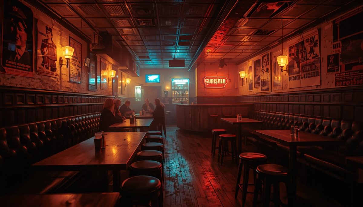 Zestawienie po klimatycznych klubokawiarniach i dawnych dekad